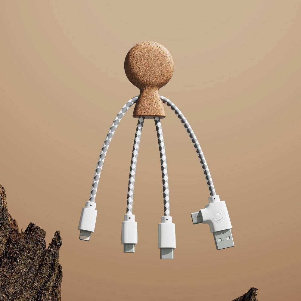 Xoopar Mr. Bio Cork Charging Cable